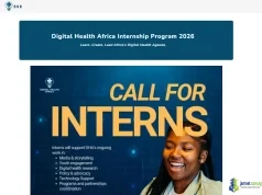 Digital Health Africa Internship Program 2026: 6-Month Virtual Experience for African Youth