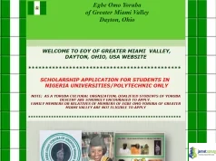 Egbe Omo Yoruba Scholarship 2025: ₦360,000 Award for Nigerian Undergraduate Students Egbe Omo Yoruba Scholarship 2025-2026