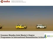 Erasmus Mundus NOHA Scholarship 2026: Erasmus Mundus Joint Master Degrees Programme in International Humanitarian Action in Europe