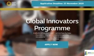 Expo City Dubai Global Innovators Programme