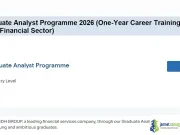 FSDH Graduate Analyst Programme 2026 (One-Year Career Training & Employment in Nigeria’s Financial Sector) FSDH Graduate Analyst Programme 2026