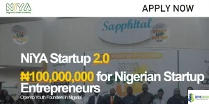 Federal Government NiYA Startup Pitch 2.0 (₦100M Grant for Nigerian Youth Tech Founders & Digital Innovation)