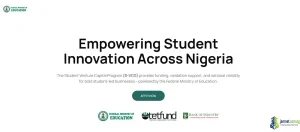 Federal Government Student Venture Capital Grant (S-VCG)