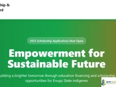 Fully Funded Enugu State Scholarship 2025/26: For Nigerians (Undergraduate, Masters, PhD) Fully Funded Enugu State Scholarship 2025-2026