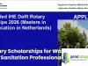 Fully Funded IHE Delft Rotary Scholarships 2026 (Masters in Water Education in Netherlands)