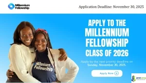Fully Funded Millennium Fellowship 2026 (UN Academic Impact Global Leadership Program for Undergraduates)