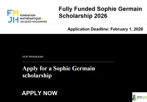 Fully Funded Sophie Germain Scholarship 2026
