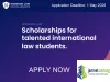 Fully Funded University of Liverpool Hodgson Law Scholarship 2026-2027