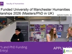 Fully Funded University of Manchester Humanities Scholarships 2026