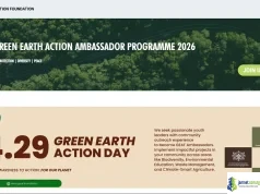 Green Earth Action Foundation Ambassador Programme 2026