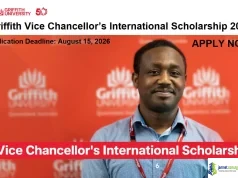 Griffith Vice Chancellor’s International Scholarship 2026