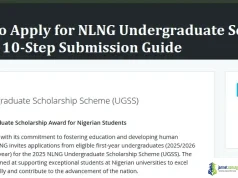 How To Apply for NLNG Undergraduate Scholarship 2026 - 10-Step Submission Guide