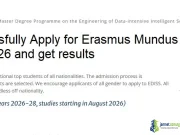 How to Successfully Apply for Erasmus Mundus EDISS Scholarship 2026 and get results How to Successfully Apply for Erasmus Mundus EDISS Scholarship 2026 and get results