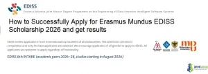 How to Successfully Apply for Erasmus Mundus EDISS Scholarship 2026 and get results