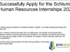 How to Successfully Apply for the Schlumberger Nigeria Human Resources Internships 2025 and Get Results