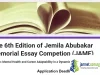 Jemila Abubakar Essay Competition 2026