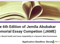 Jemila Abubakar Essay Competition 2026 (₦450,000 Prize & Mentorship for Nigerian Undergraduates on Mental Health) Jemila Abubakar Essay Competition 2026