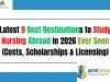 Latest 9 Best Destinations to Study Nursing Abroad in 2026 Ever Seen (Costs, Scholarships & Licensing)