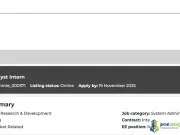 Mintek HR System Analyst Intern 2025: R186k Salary for Honours Graduates Mintek HR System Analyst Intern