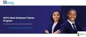 NOVA Bank Graduate Trainee Program 2026 For Young Nigerian Graduates