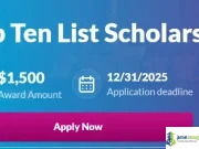 Unigo Top Ten List Scholarship 2025 ($1,500 Essay Contest for USA Students) Unigo Top Ten List Scholarship 2025