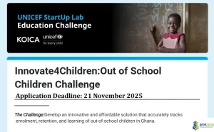 UNICEF StartUp Lab Education Challenge