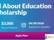 UNIGO All About Education Scholarship 2026 ($3,000 Award for USA Students) UNIGO All About Education Scholarship 2026