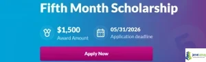 UNIGO Fifth Month Scholarship 2026