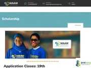WAAW Foundation 2026 Scholarship: $500 Financial Grant for African Women in Undergraduate STEM Degrees WAAW Foundation 2026 Scholarship: $500 Financial Grant for African Women in Undergraduate STEM Degrees