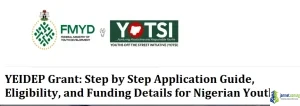 YEIDEP Grant - Application Guide, Eligibility, and Funding for Nigerian Youth