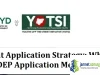 YEIDEP Grant Application Strategy - What do You write in YEIDEP Application Message Box
