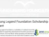 Young Legend Foundation Scholarship 2025
