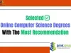 2026 Selected Online Computer Science Degrees With The Most Recommendation