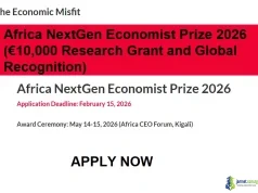Africa NextGen Economist Prize 2026