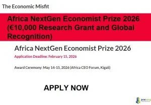 Africa NextGen Economist Prize 2026