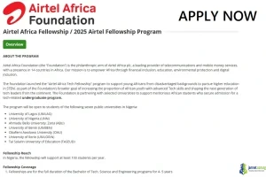 Airtel Africa Fellowship 2026 (Full Undergraduate Scholarship for Nigerian Students)