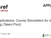 Amref Health Africa County Storytellers Roster 2026 in Kenya Amref Health Africa County Storytellers Roster 2026 in Kenya