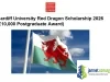 Cardiff University Red Dragon Scholarship 2026 (£10,000 Postgraduate Award)