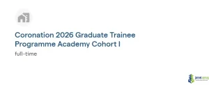 Coronation Group Graduate Trainee Program 2026
