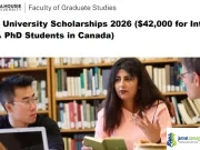 Dalhousie University Scholarships 2026 ( 42,000 for International Masters & PhD Students in Canada)