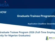 Energia Graduate Trainee Program 2026 (Full-Time Employment Opportunity for Nigerian Graduates) Energia Graduate Trainee Program 2026 (Full-Time Employment Opportunity for Nigerian Graduates)