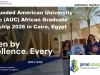 Fully Funded American University in Cairo (AUC) African Graduate Fellowship 2026 in Cairo, Egypt