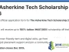 Fully Funded Asherkine Tech Scholarship 2026 (Tech Training & Job Placement Support in Nigeria) Fully Funded Asherkine Tech Scholarship 2026 (Tech Training & Job Placement Support in Nigeria)
