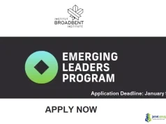 Fully Funded Broadbent Institute Emerging Leaders Program 2026 in Canada ($5,400 Leadership Fellowship) Fully Funded Broadbent Institute Emerging Leaders Program 2026 in Canada ( 5,400 Leadership Fellowship)