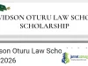 Fully Funded Davidson Oturu Law School Scholarship 2026 for Nigerian Law Students