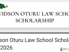 Fully Funded Davidson Oturu Law School Scholarship 2026 for Nigerian Law Students