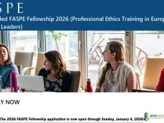 Fully Funded FASPE Fellowship 2026 (Professional Ethics Training in Europe for Emerging Leaders) Fully Funded FASPE Fellowship 2026 (Professional Ethics Training in Europe for Emerging Leaders)