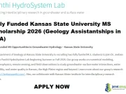 Fully Funded Kansas State University MS Scholarship 2026 (Geology Assistantships in USA) Fully Funded Kansas State University MS Scholarship 2026 (Geology Assistantships in USA)