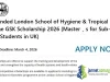 Fully Funded London School of Hygiene & Tropical Medicine GSK Scholarship 2026 (Master’s for Sub-Saharan African Students in UK) Fully Funded London School of Hygiene & Tropical Medicine GSK Scholarship 2026 (Master’s for Sub-Saharan African Students in UK)