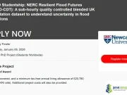 Fully Funded NERC FLOOD-CDT PhD Scholarship 2026 (Resilient Flood Futures in the UK for Home & International Students) Fully Funded NERC FLOOD-CDT PhD Scholarship 2026 (Resilient Flood Futures in the UK for Home & International Students)